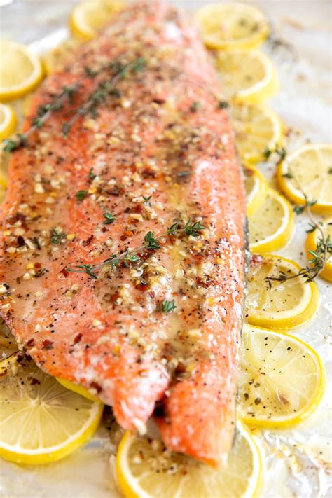 How many calories are in lemon roasted salmon - calories, carbs, nutrition