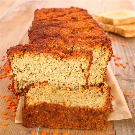 How many calories are in lentil and pine nut loaf - calories, carbs, nutrition