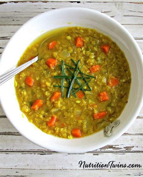 How many calories are in lentil soup - calories, carbs, nutrition