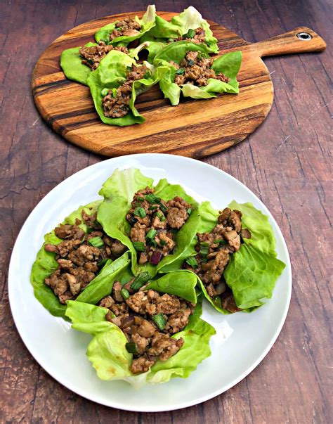 How many calories are in lettuce wrap marinade - calories, carbs, nutrition