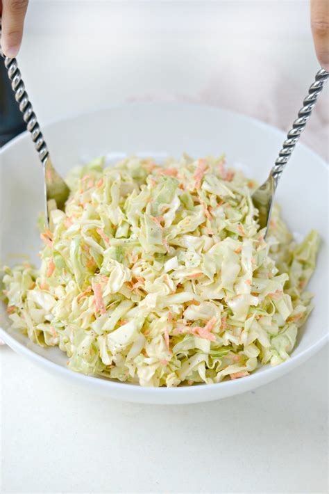 How many calories are in lexington coleslaw - calories, carbs, nutrition