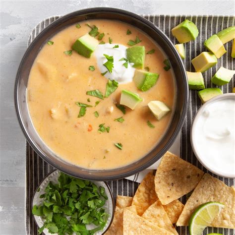 How many calories are in light chicken and cheese enchilada soup - calories, carbs, nutrition