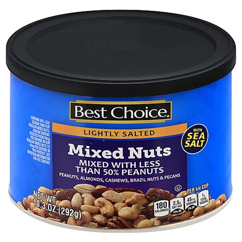 How many calories are in lightly salted mixed nuts 326 g - calories, carbs, nutrition