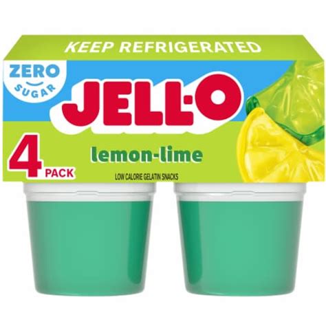 How many calories are in lime jell-o cup - calories, carbs, nutrition