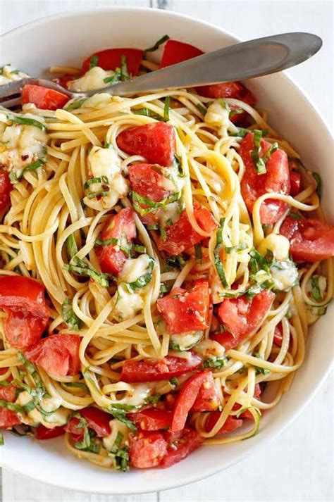 How many calories are in linguine with tomato & basil - calories, carbs, nutrition