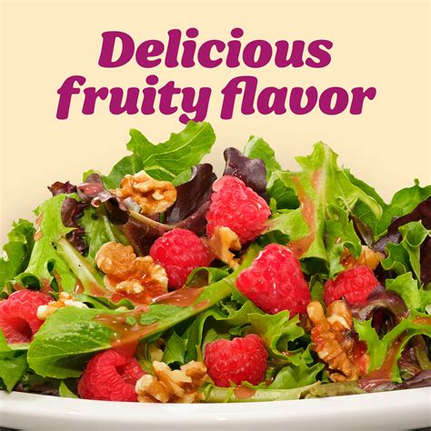 How many calories are in lite raspberry vinaigrette - calories, carbs, nutrition