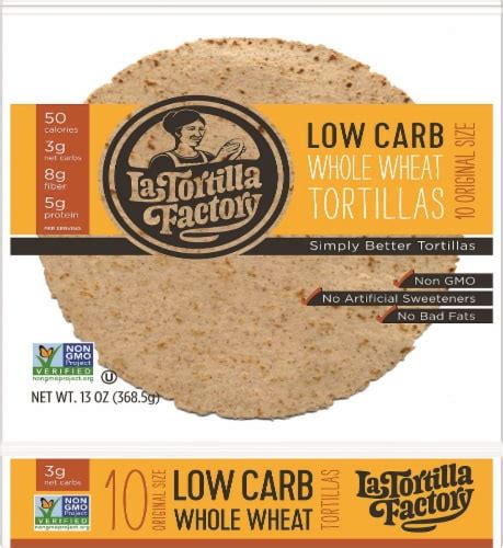 How many calories are in lo carb wheat tortillas - calories, carbs, nutrition