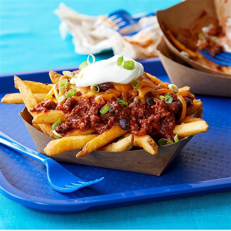 How many calories are in loaded fries fries, chili, cheese sauce - calories, carbs, nutrition