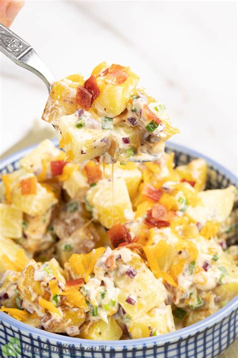 How many calories are in loaded potato salad (34989.0) - calories, carbs, nutrition