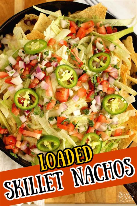How many calories are in loaded skillet chip nachos - calories, carbs, nutrition