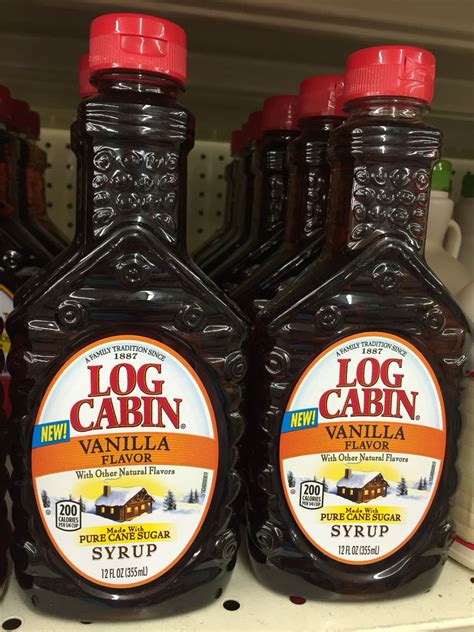 How many calories are in log cabin syrup - calories, carbs, nutrition