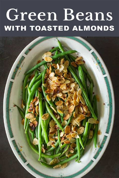 How many calories are in long beans with toasted almonds - calories, carbs, nutrition