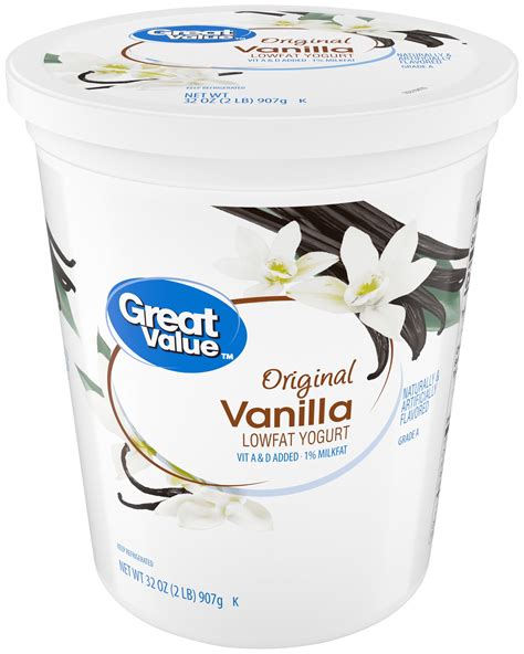 How many calories are in low fat vanilla yogurt - calories, carbs, nutrition