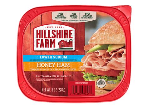 How many calories are in lower sodium ham - calories, carbs, nutrition