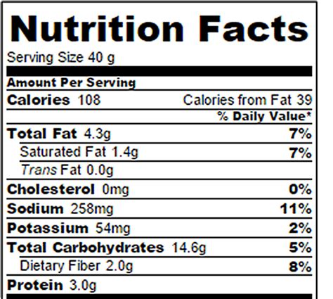 How many calories are in mac and cheese bar - calories, carbs, nutrition