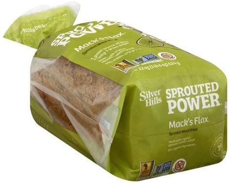 How many calories are in mack's flax bread - calories, carbs, nutrition
