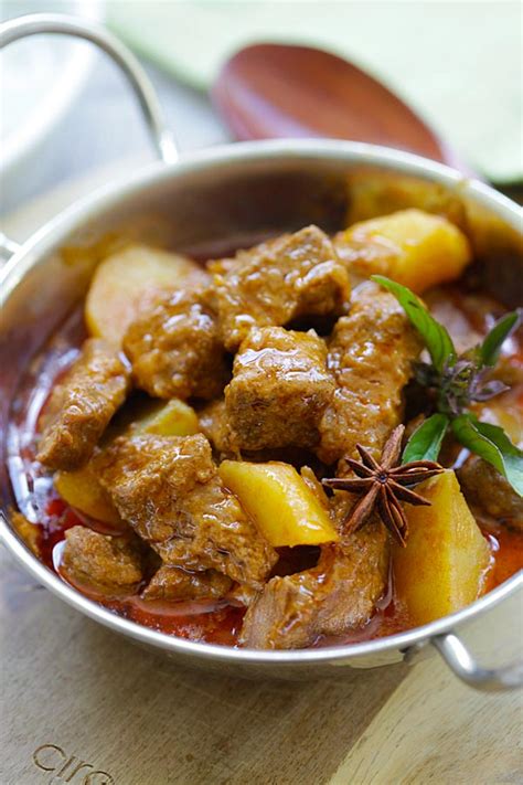 How many calories are in malay curry beef - calories, carbs, nutrition