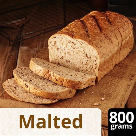 How many calories are in malted bloomer bread - calories, carbs, nutrition