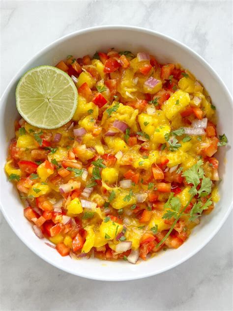 How many calories are in mango habanero salsa - calories, carbs, nutrition
