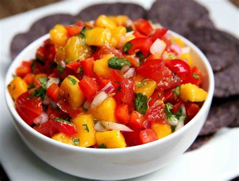 How many calories are in mango pepper salsa - calories, carbs, nutrition