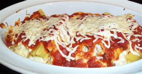 How many calories are in manicotti with marinara sauce - calories, carbs, nutrition