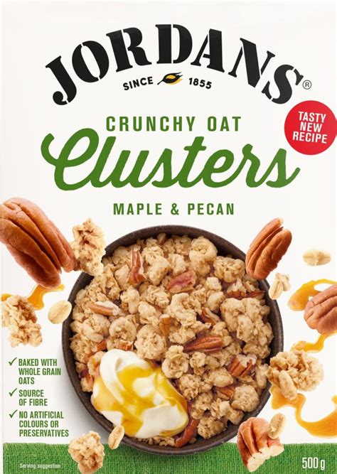 How many calories are in maple pecan clusters cereal for vc - calories, carbs, nutrition