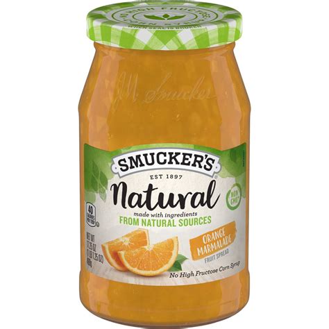 How many calories are in marmalade orange jar 1 oz - calories, carbs, nutrition