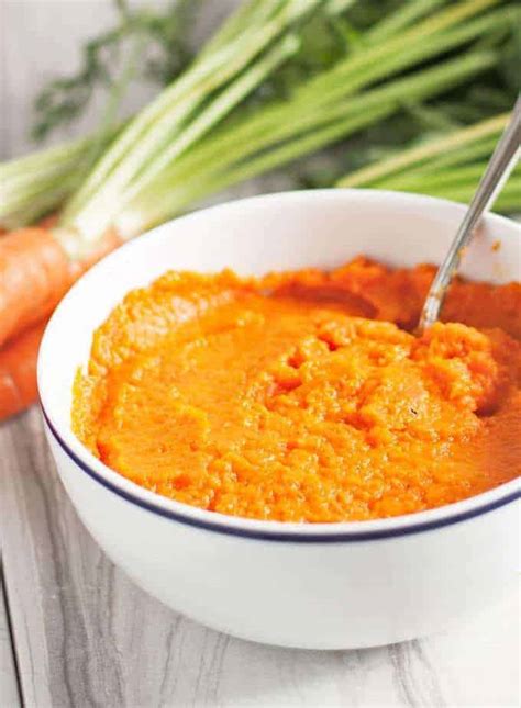 How many calories are in mashed carrots with honey and chili - calories, carbs, nutrition