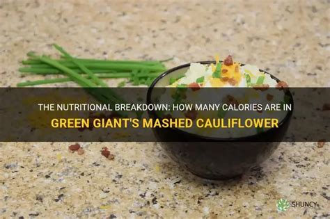 How many calories are in mashed cauliflower - calories, carbs, nutrition