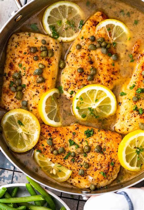 How many calories are in meals - chicken piccata - calories, carbs, nutrition