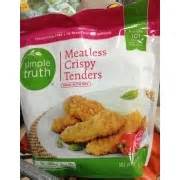 How many calories are in meatless crispy tenders - calories, carbs, nutrition