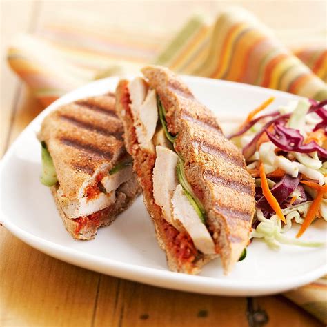 How many calories are in mediterranean chicken panini - calories, carbs, nutrition