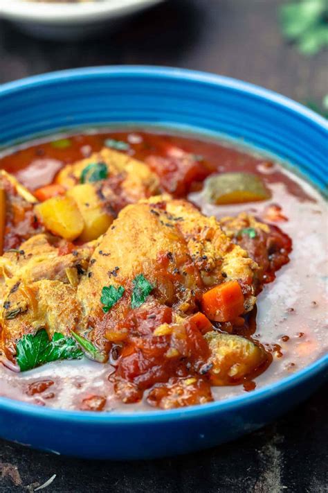 How many calories are in mediterranean chicken stew - calories, carbs, nutrition