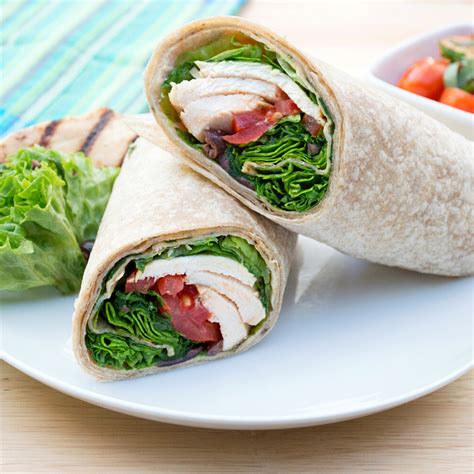 How many calories are in mediterranean chicken wrap bundle - calories, carbs, nutrition