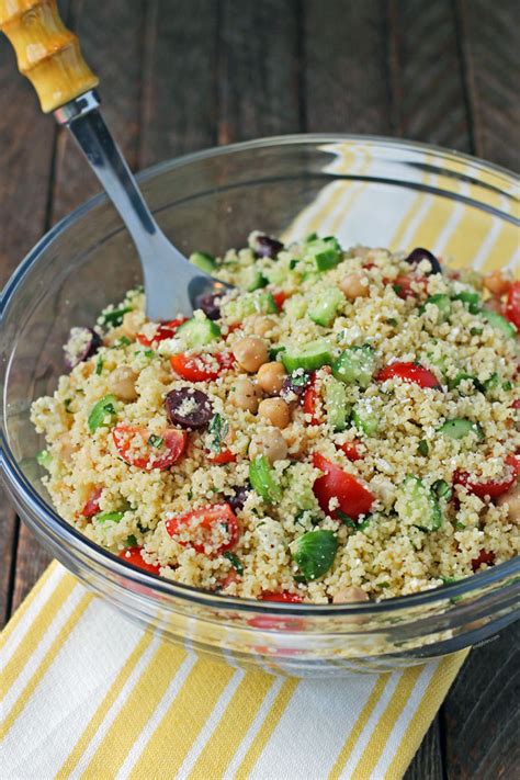 How many calories are in mediterranean couscous salad - calories, carbs, nutrition