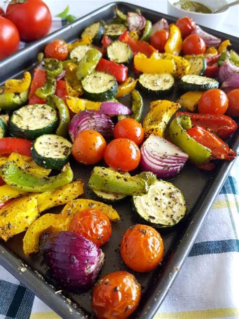 How many calories are in mediterranean roasted vegetables - calories, carbs, nutrition