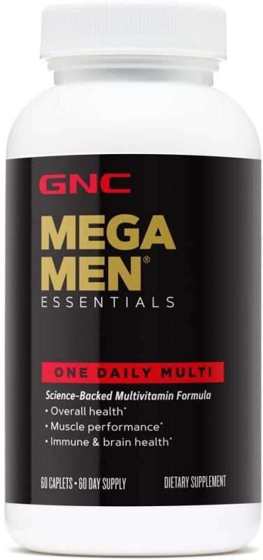 How many calories are in men's one daily multivitamin - calories, carbs, nutrition