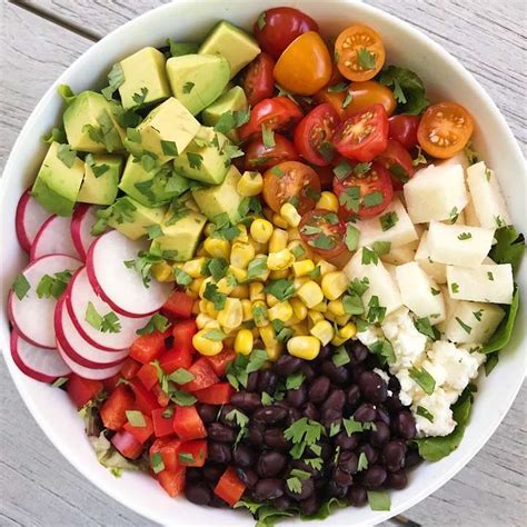 How many calories are in mexican chop salad - calories, carbs, nutrition