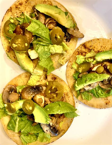 How many calories are in mexican mushroom street taco - calories, carbs, nutrition