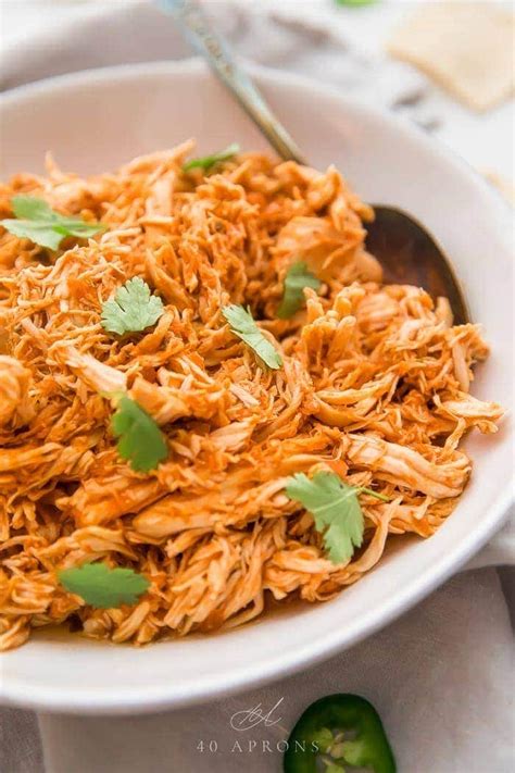 How many calories are in mexican pulled chicken - calories, carbs, nutrition