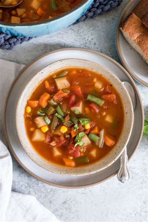 How many calories are in midwinter vegetable soup - calories, carbs, nutrition