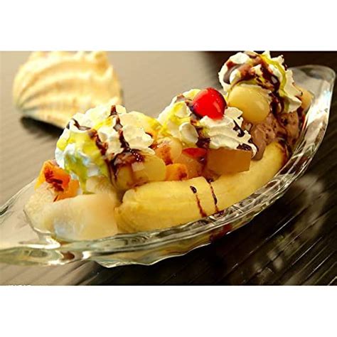 How many calories are in mini banana split - calories, carbs, nutrition