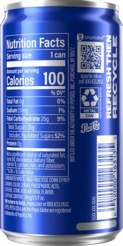 How many calories are in mini can 7.5 oz - calories, carbs, nutrition