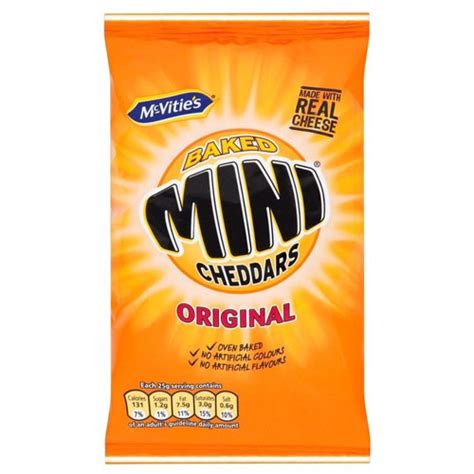 How many calories are in mini chedders - calories, carbs, nutrition