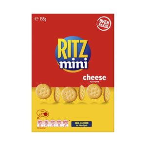How many calories are in mini cheese crackers - calories, carbs, nutrition