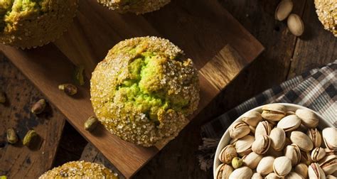 How many calories are in mini pistachio muffin (48754.9) - calories, carbs, nutrition