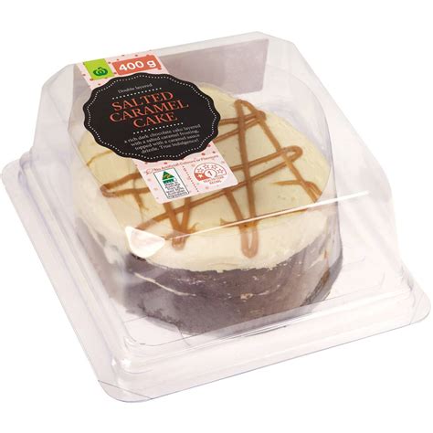 How many calories are in mini salted caramel cake - calories, carbs, nutrition