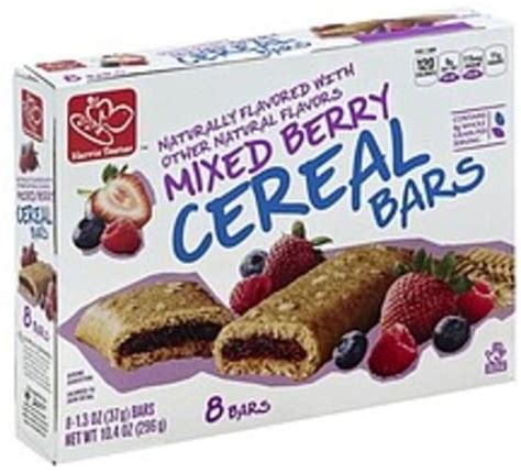 How many calories are in mixed berry cereal bar - calories, carbs, nutrition