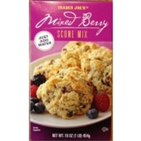 How many calories are in mixed berry scone mix - calories, carbs, nutrition