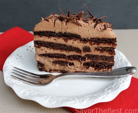How many calories are in mocha ice box cake - calories, carbs, nutrition
